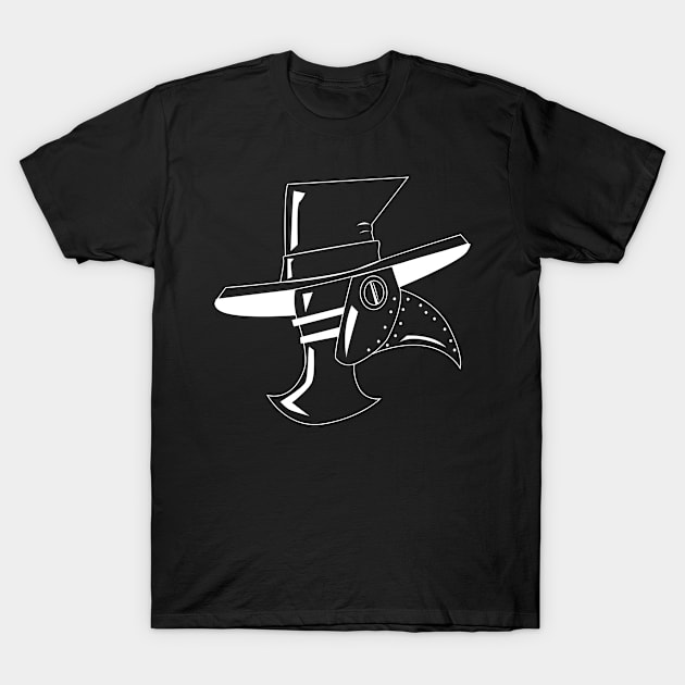 Plague Doc T-Shirt by DanielCostaart